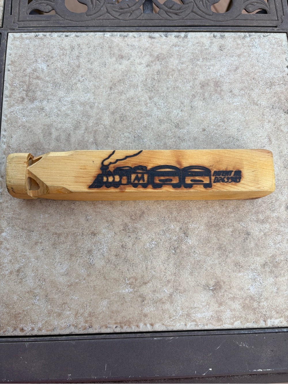 Whistles Wooden Train whistle in Natural Wood